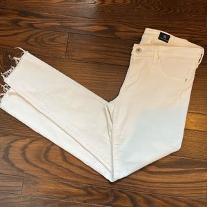 AG The Legging Ankle white Jean Super skinny ankle Size 29R